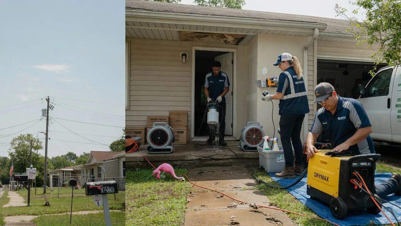 Storm Damage Water Removal in New London, NC near me